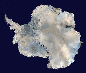 Image: Sateltie image of Antarctica