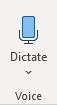 image of the dictate button