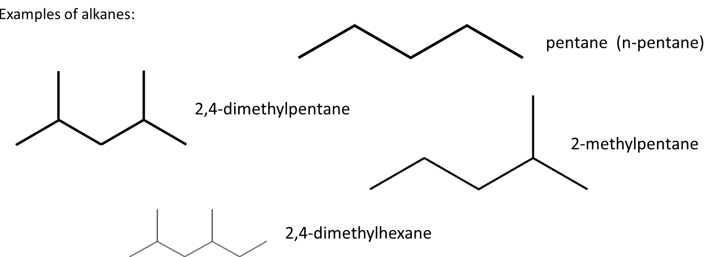Example of Alkanes
