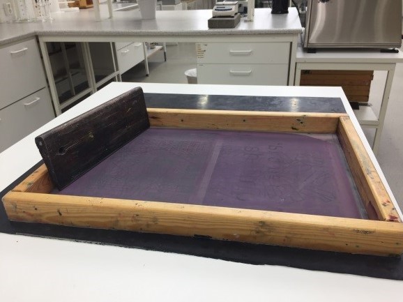 Flat screen printing