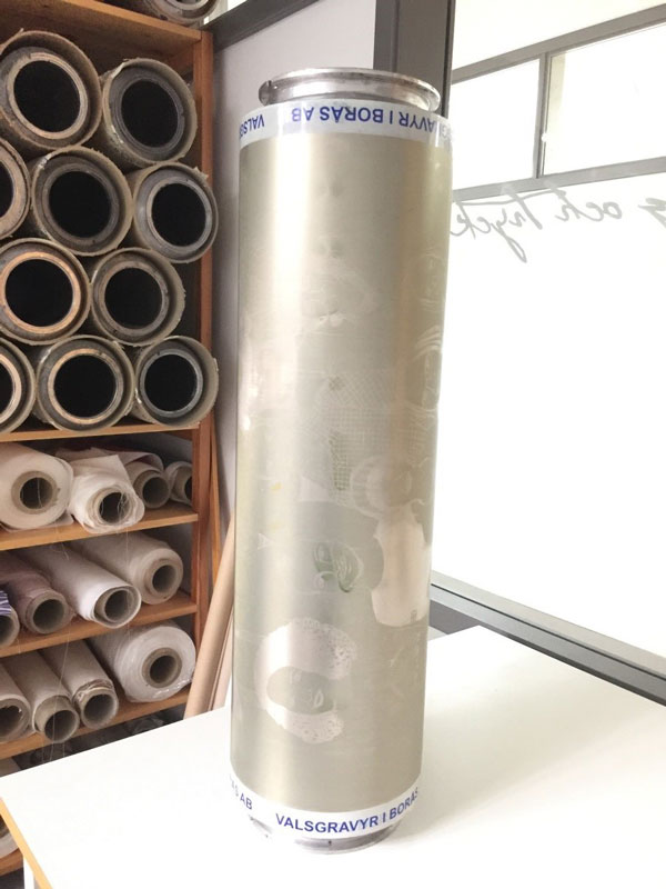 Rotary screen printing