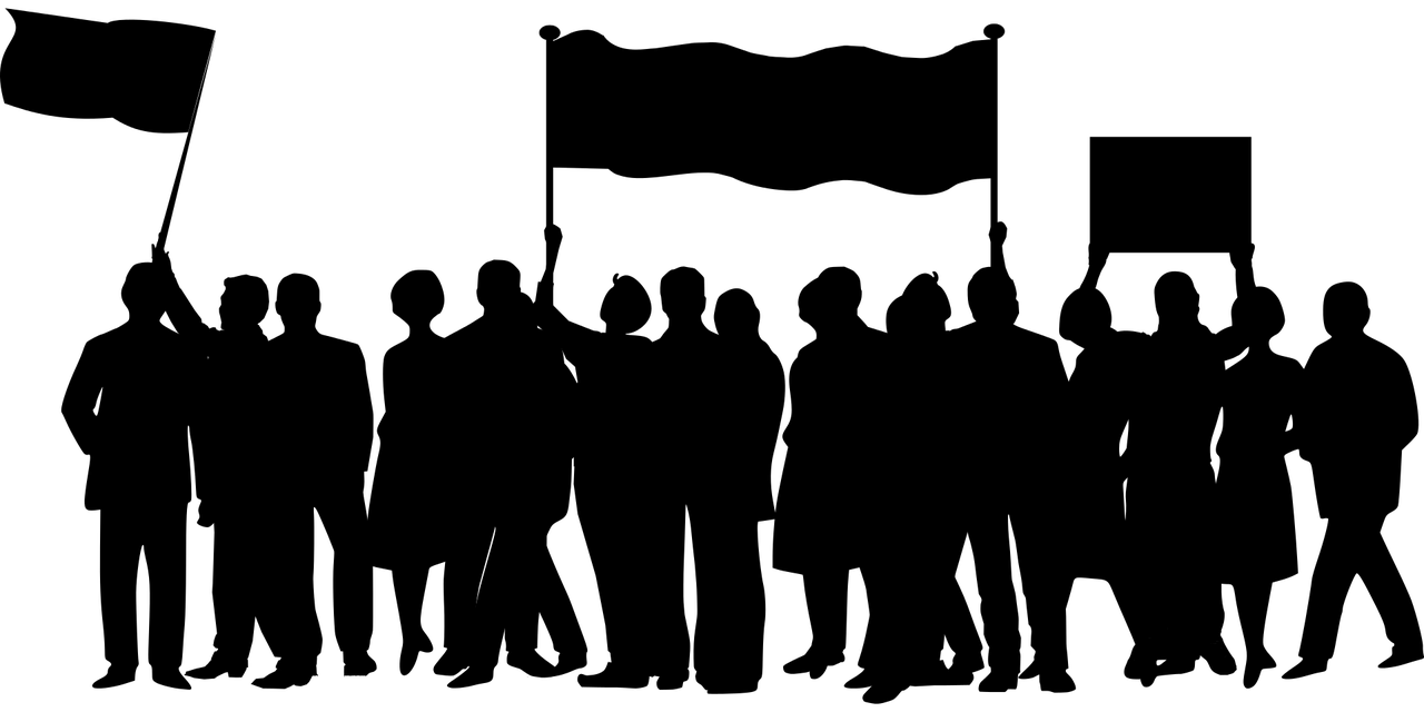 image denoting demonstration
