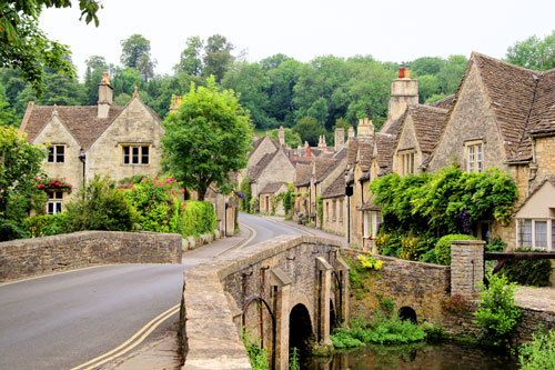 Cotswold village of Castle Combe