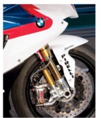 picture of a motorcycle front suspension