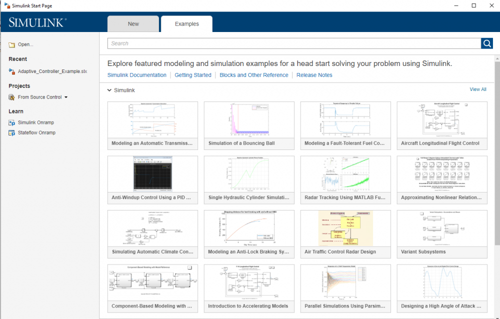 simulink Examples screenshot