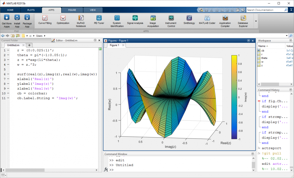 MATLAB user interface