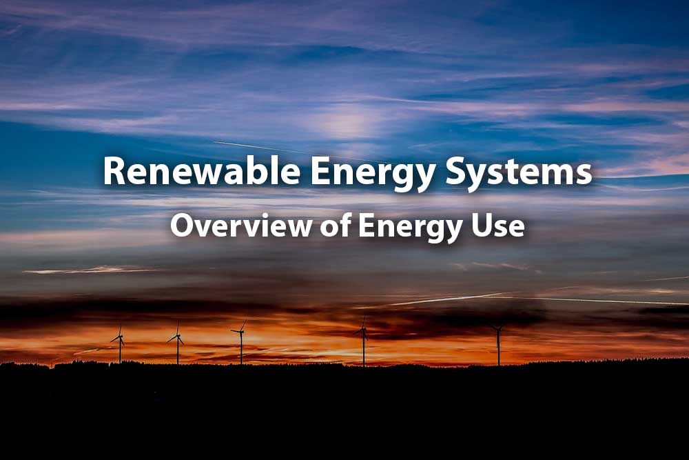 title slide - overview of energy use