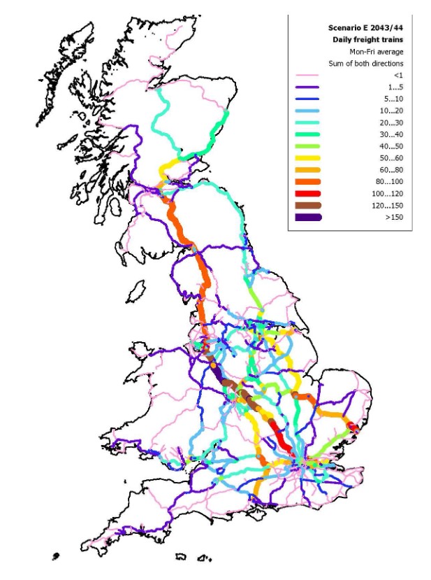 UK rail routes diagram