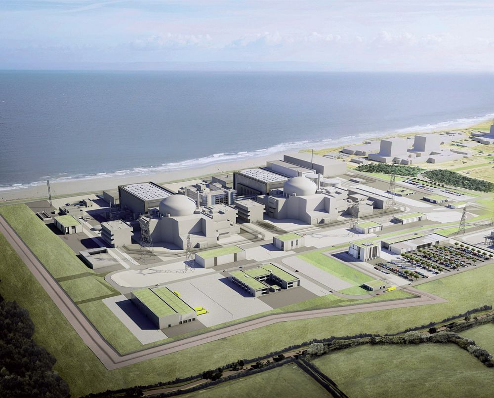artist impression of Hinkley Point C