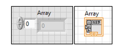 Array shell in block diagram