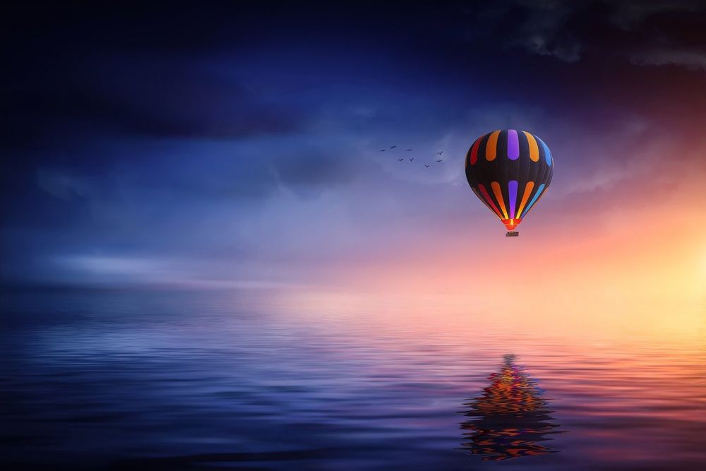 hot air balloon - decorative image
