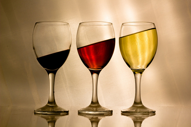 wine glasses