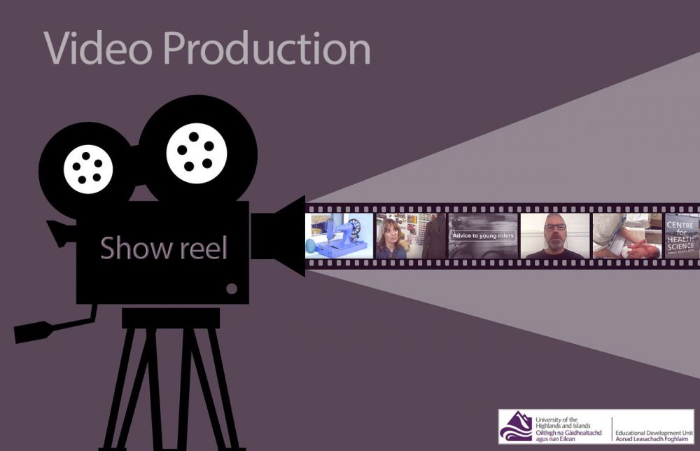 Video Production: Show Reel